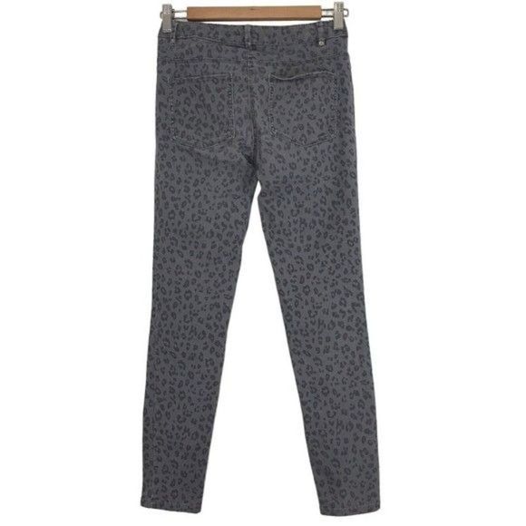 H&M Cheetah Print Skinny Jeans Size 6 - Picture 7 of 9